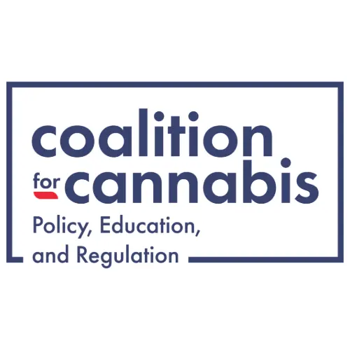 Coalition for Cannabis Logo. S3 Collective Supporters.